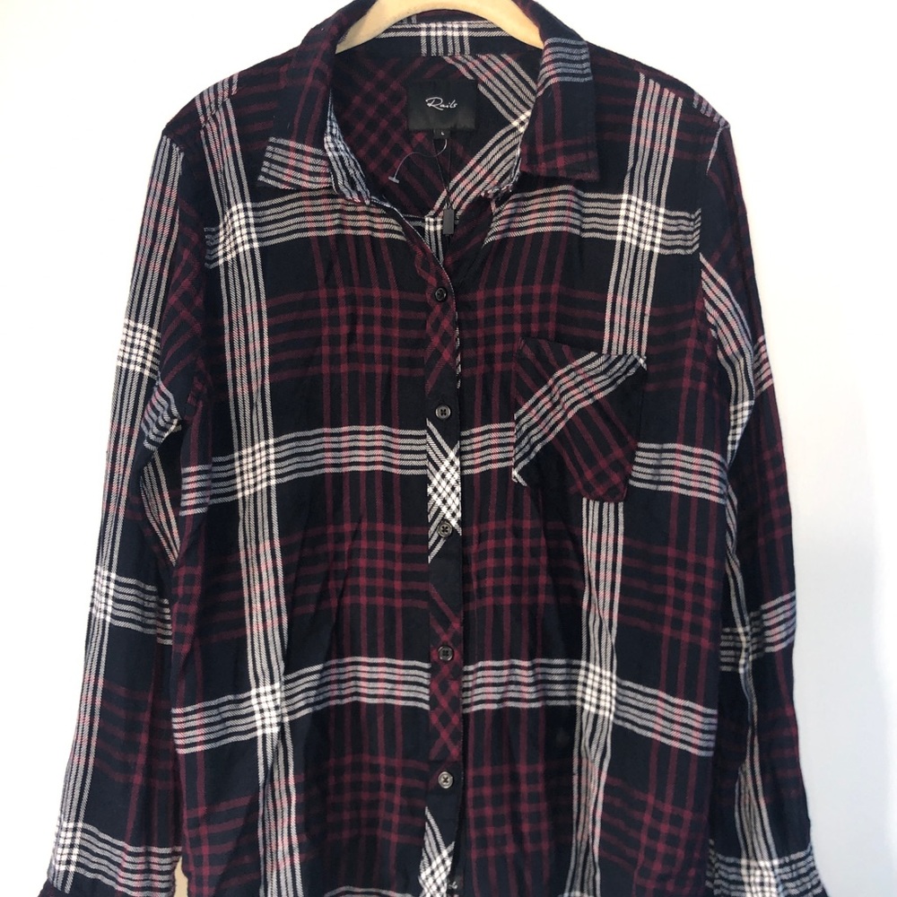 NWT Rails Hunter Plaid Top